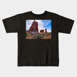 Rock formation in Arches National Park Kids T-Shirt